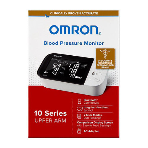 Omron 10 Series Wireless Upper Arm Blood Pressure Monitor, 1 Ea